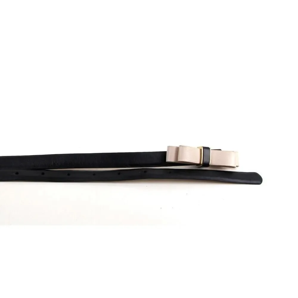 Ann Taylor BLACK GENUINE LEATHER 5/8